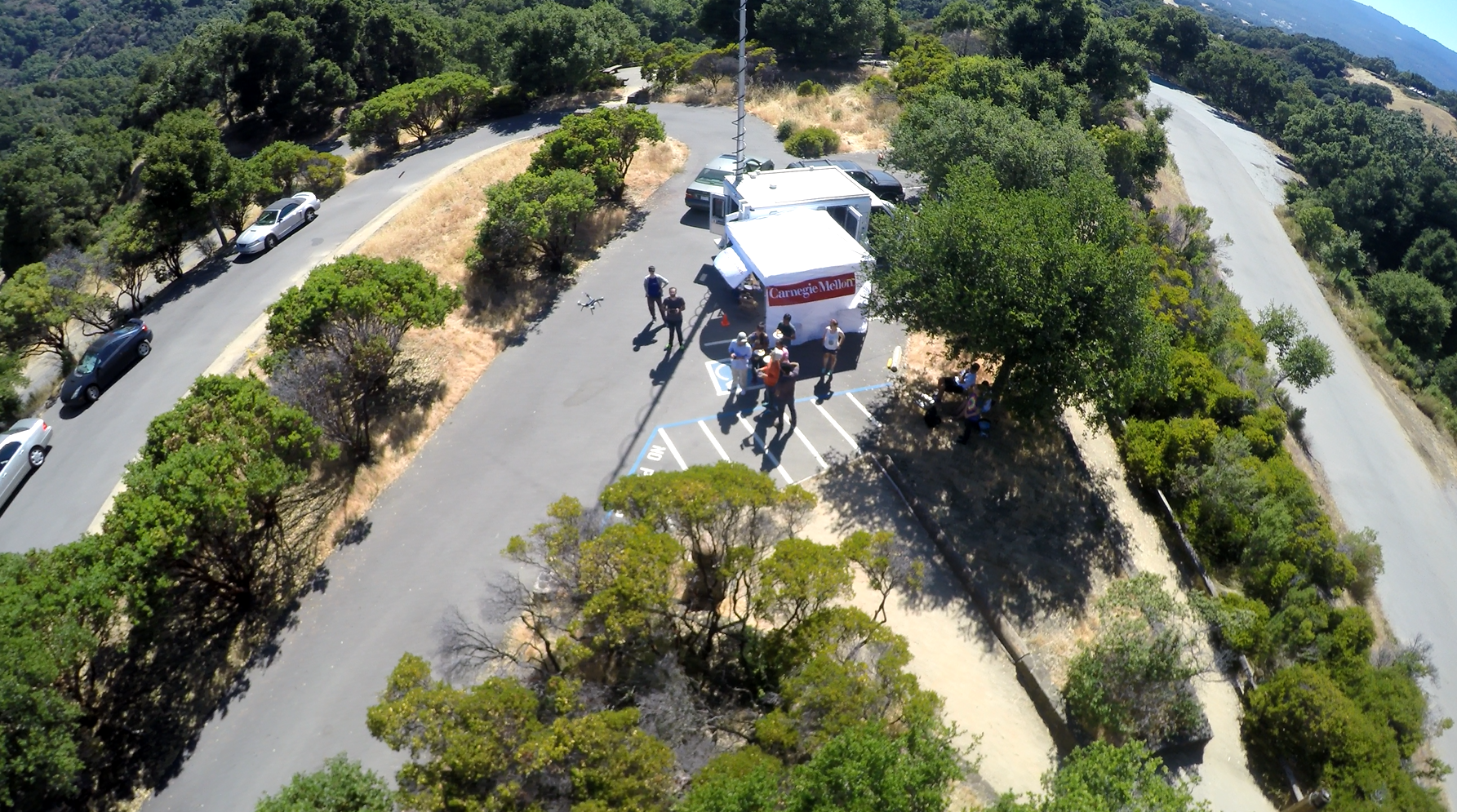 CMU-SV drone aerial view 